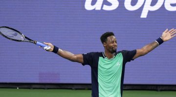 De ziua lui, Gaël Monfils a învins 2-6, 6-1, 6-2, 6-0 pe Adolfo Vallejo și s-a calificat în turul 2 la US Open.
